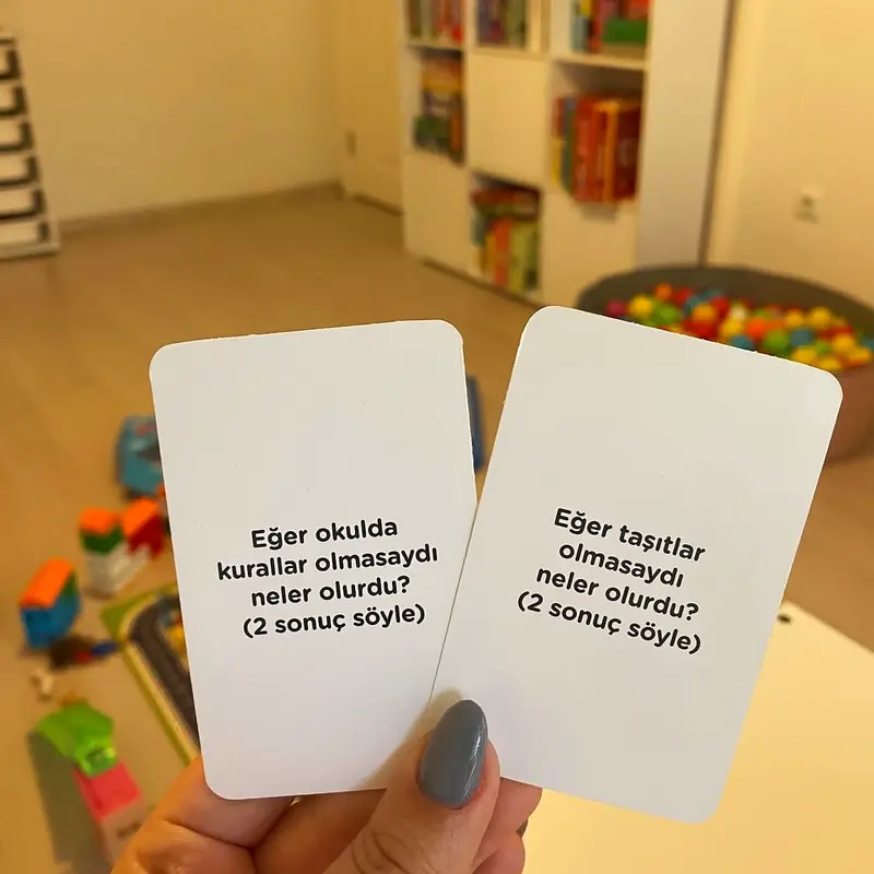 Eğitim danışmanlığında kullanılan çalışma kartları